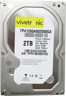 Vivetronic TP41265A002000GA HDD kullananlar yorumlar